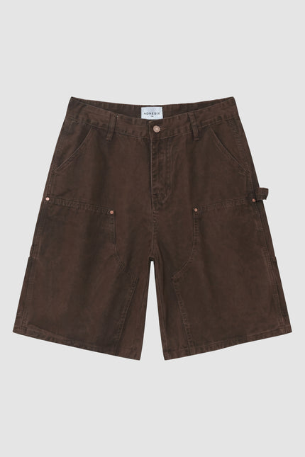 Carpenter Shorts (Brown)