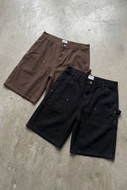 Carpenter Shorts (Black)