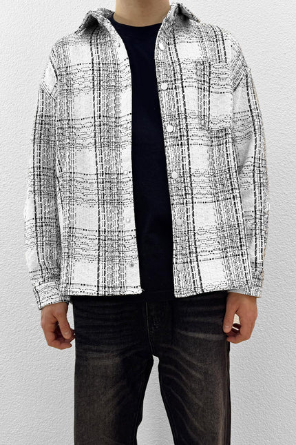 White Flannel Overshirt