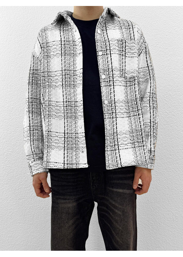 White Flannel Overshirt